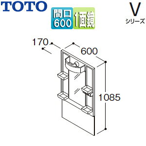 TOTO ySALEz~[Lrlbg VV[Y Ԍ600mm S1900mmp 1ʋ LED LMPB060A1GDG1G