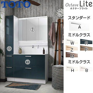 yzTOTO yԌzySALEzʉϑZbg IN^[uLite Ԍ1150mm 1900mm 2io V[ 3ʋ ChLED GR~[ g[Lrlbg ʒn LDSFS090BQGDN1-set1