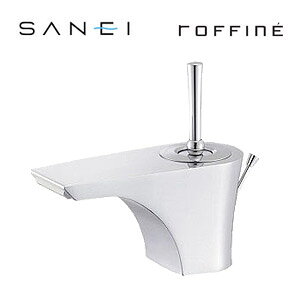 三栄水栓製作所 洗面用蛇口 ROFFINEシリーズ 台 シングルワンホール洗面混合水栓 ポップアップ 一般地 K4780PJV-13