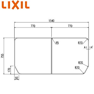 LIXIL ӂӂ g݂ӂ 2g 770mm×755mm zCg T[oXSp  YFK-1576B(4)-D4-PB