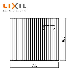 LIXIL �ӂ�ӂ� 680mm×785mm �z���C�g �|���G�b�N�p �������� YFM-8070