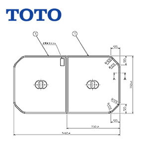 TOTO ӂӂ g݂ӂ 3g 1460mm×790mm zCg tBAp  PCF1520R#NW1