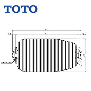 TOTO ӂӂ 1530mm×830mm zCg lI}[uoXp  PCS1690N#NW1