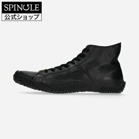 【交換返品送料無料キャンペーン中】SPINGLE SP-443 Black スピングル SP-443 ブラック 革 カンガルーレザー スニーカー レディース SPINGLE 革 スニーカー【サイズ交換可】【楽ギフ_包装】
