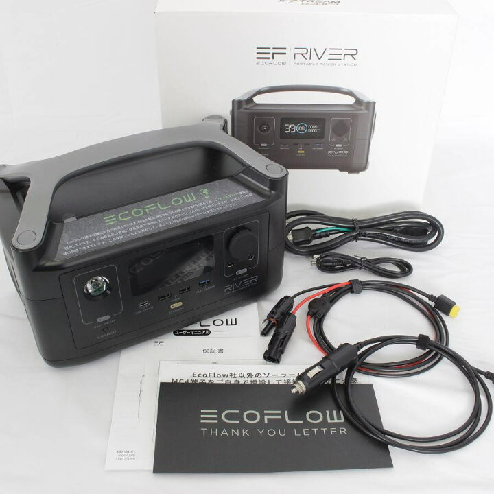 楽天市場】EcoFlow RIVER 600 288Wh ポータブル電源 エコフロー リバー 