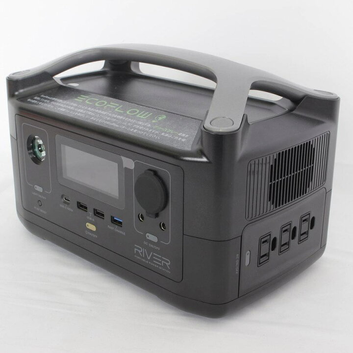 楽天市場】EcoFlow RIVER 600 288Wh ポータブル電源 エコフロー リバー 