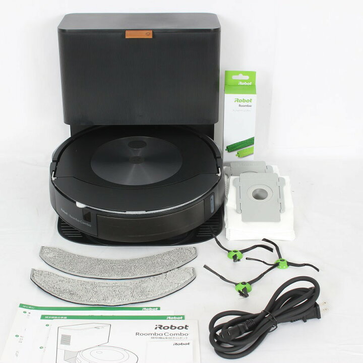 楽天市場】【中古】iRobot ルンバ コンボ j7+ c755860 ロボット掃除機 