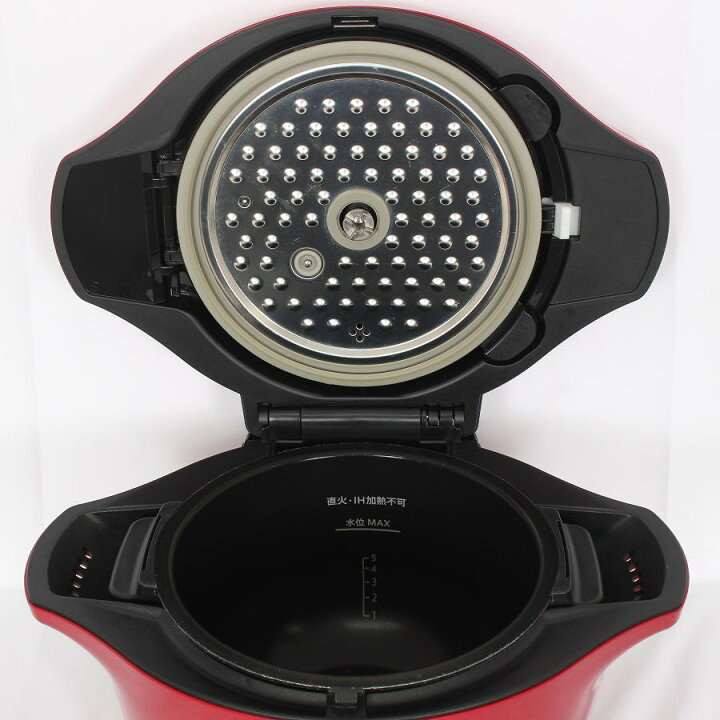 楽天市場】シャープ ヘルシオ ホットクック KN-HW24F-R 無水調理鍋 