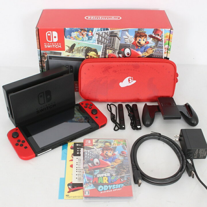 楽天市場】【美品】Nintendo Switch スーパーマリオ オデッセイセット  