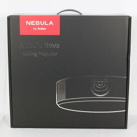 【ポイント2倍！お買い物マラソン】【未使用】Anker Nebula Nova D2160521 ホワイト Android TV搭載 スピーカー内蔵 シーリングプロジェクター アンカー ネビュラ ノヴァ 本体