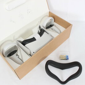 【ポイント2倍！お買い物マラソン】Oculus Quest2 128GB VR ヘッドマウントディスプレイ ヘッドセット オキュラスクエスト2 899-00183-02 Meta メタ 本体 【中古】