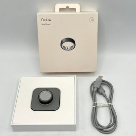 Oura Ring 4 JZ90-54218-11 ステルス US 11号 スマートリング オーラリング 本体【中古】