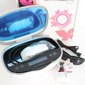 【美品】ケノン Ver.6.0 眉脱毛あり カートリッジ2点 新品エクストラ+中古ラージ 脱毛器 kenon 本体 【中古】