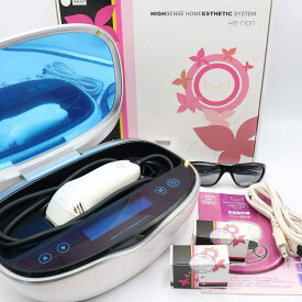 【美品】ケノン Ver.4.1 眉脱毛あり カートリッジ3点 ラージ+エクストラ+スキン 脱毛器 kenon 本体 【中古】