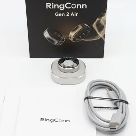 【お買い物マラソン限定クーポン】RingConn Gen2 Air RCA-02-124031401 ギャラクシーシルバー US14号 スマートリング リンコン 本体 【中古】