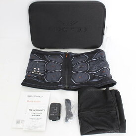 MTG SIXPAD Powersuit Core Belt SE-BS-00B-M ホームジム対応モデル Mサイズ シックスパッド パワースーツ コアベルト 本体 【中古】