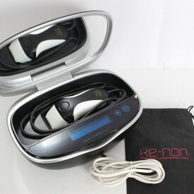 【美品】ケノン Ver.8.6 スーパープレミアム2カートリッジ付き 脱毛器 kenon 本体 【中古】