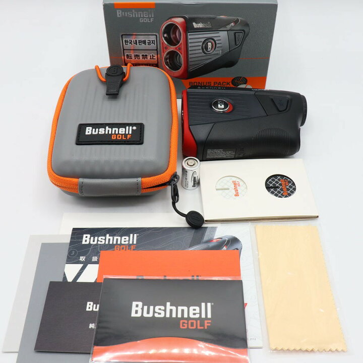 楽天市場】【美品】Bushnell PINSEEKER TOUR V5 SHIFT SLIM JOLT 