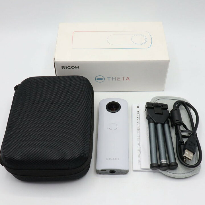 楽天市場】【美品】RICOH THETA SC ホワイト 910740 全天球カメラ 360 