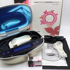 【美品】ケノン Ver.7.1 眉脱毛あり カートリッジ2点 新品エクストラ+中古ラージ 脱毛器 kenon 本体 【中古】