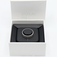 【楽天スーパーSALE！限定クーポン】【美品】SOXAI RING 2 マットシルバー 22号 SOXAIRING2MSL22 スマー…