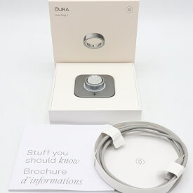 Oura Ring 4 JZ90-54217-09 シルバー US 9号 スマートリング オーラリング 本体 【中古】