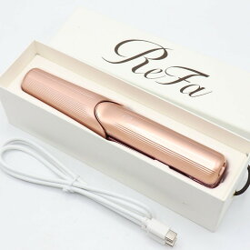 【美品】MTG ReFa FINGER IRON ST RE-AS-05A ピンク リファフィンガーアイロンST ヘアアイロン 本体 【中古】