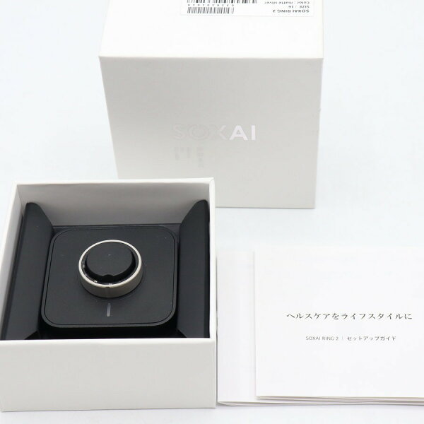 【美品】SOXAI RING 2 マットシルバー 16号 SOXAIRING2MSL16 スマートリング ソクサイリング 本体 【中古】