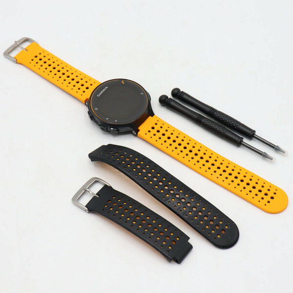 GARMIN ForeAthlete 235J BlackOrange 010-03717-6J スマートウォッチ フォアアスリート ガーミン 本体 【中古】