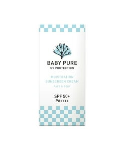 �y5/21 11:59�܂őS�iP5�{�z ���ϕi ���Ă��~�߃N���[�� �}�C���o�[�Y BABY PURE UV PROTECTION 50g �x�C�r�[�s���A