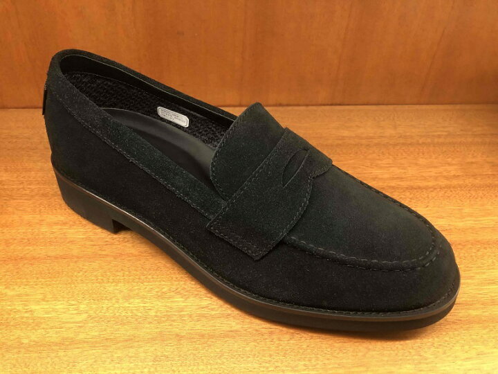 極美品◎リーガル 52GL コインローファー GTX 黒スエード 25.5 