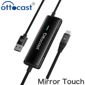�I�b�g�L���X�g Ottocast Mirror Touch CA450 �~���[�����O HDMI���� CarPlay �L���ڑ� HDMI�A�_�v�^�[ YouTube Netflix���� �ԓ� Wi-Fi�s�v �ԍ� �J�[�v���C �ڑ� iPhone Android switch�Ή� ��ʋ��L ����Đ� ������