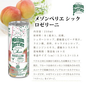 y]yG Y_ 1ޑIׂ 24{Zbg Maison Perrier v~A Xp[NO hN 250ml ʁz tX Y_  s[` C q[g lߍ킹 A\[g ݔ p[