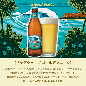 【ハワイのビール コナビール KONA BREWING 3種類から選べる 6本 セット】 ギフト プレゼント お酒 アメリカ クラフトビール ゴールデンエール ラガー IPA ウィート ＜1本355ml＞