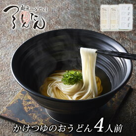 遅れてごめんね 母の日 【つるとんたん ギフトセット かけつゆのおうどん 4人前】 ＼平日正午までのご注文で当日出荷／ うどん かけ 乾麺 詰め合わせ セット お取り寄せ グルメ 讃岐うどん ギフト プレゼント お礼 お返し 内祝 誕生日 送料無料