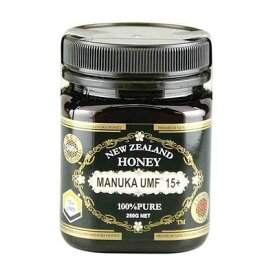 マヌカハニー 「UMF 15+」 250g ハニージャパン Honey Japan (37ハニー) ニュージーランド ハチミツ 蜂蜜 トレーサビリティ保証付 ポリフェノール