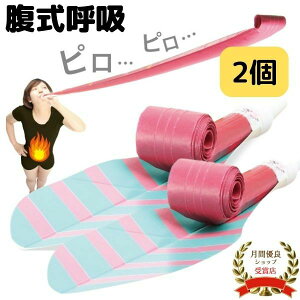 ロングピロピロ ロングブレス ピロピロ 吹き戻し 腹式呼吸 ダイエット 小顔 表情筋 トレーニング フェイスライン くびれ ウエスト たるみ 下腹 お腹 簡単 引締め 痩せる ながら 簡単 ダイエ