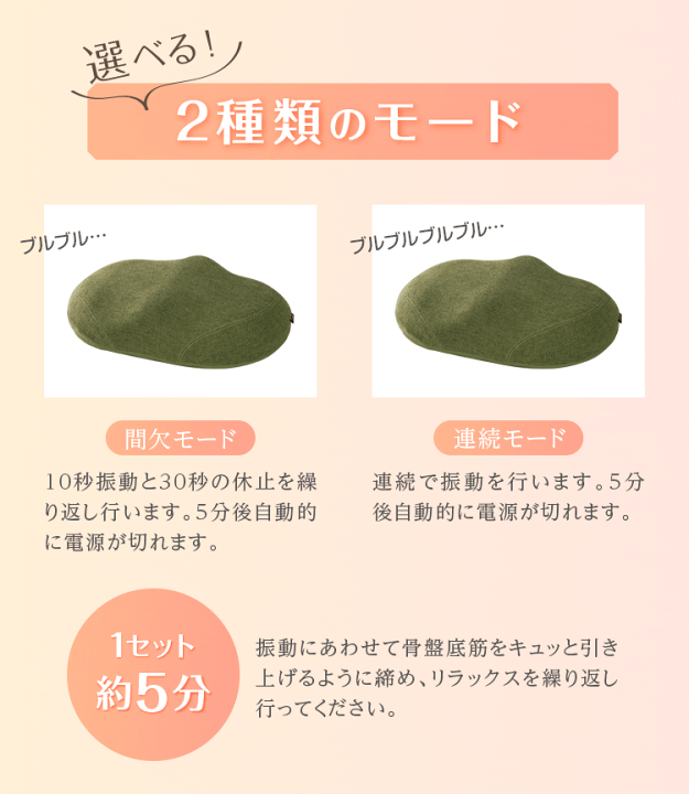 楽天市場】男女兼用 骨盤底筋エクササイズクッション 膣トレ 尿漏れ