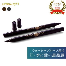 ヘナアイズ Henna Eyes アイブロウ アイブロー 落ちない 眉 まゆ 天然ヘナエキス ブラウン グレー PROIDEA プロイデア ドリーム 正規販売店