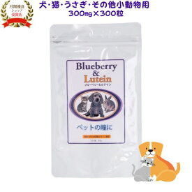 ペットの瞳に 300粒 ブルーベリー＆ルテイン 粒 ペット用サプリメント 犬 目 ペット用品 アイケア 日本ビーエフ サプリメント サプリ 栄養補助食品 犬 猫 小動物 老犬 視力