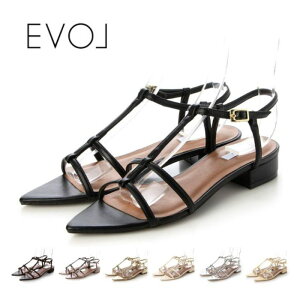EVOL �C�[�{�� �|�C���e�b�h �X�g���b�v�T���_�� IU5142 �J�W���A�� ���f�B�[�X �V���[�Y �C ���[�q�[�� �f�C���[���[�X ���s ���]�[�g