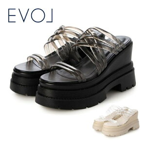 EVOL �C�[�{�� �N���A�`���[�u11cm����T���_�� JA4023 ���f�B�[�X �V���[�Y �T���_�� ���� ���r���� �o�b�N�x���g �J�W���A�� �e�[�}�p�[�N ���C�u ���]�[�g ������