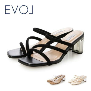 EVOL �C�[�{�� �X�N�G�A�N���A�q�[�����C���x���g�T���_�� JA5907 ���f�B�[�X �J�W���A�� �N���X�x���g �T���_�� �V���v�� �`���[�u�A�b�p�[ �p�[�e�B�[