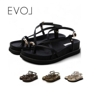 EVOL �C�[�{�� �y�� ����N���X�X�g���b�v�g���O�T���_�� JA5908 ���f�B�[�X �V���[�Y �J�W���A�� ���� �N���X�X�g���b�v �T���_�� ���r���� ���s ���]�[�g