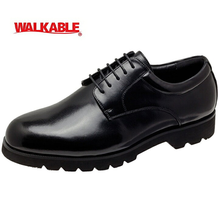 楽天市場】WALKABLE ウォーカブル 6071 プレーントゥ ビジネスシューズ 