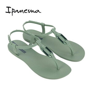 Ipanema �C�p�l�}CLASS LINEA SP27110969 ���f�B�[�X �g���O �T���_�� �t���b�g �y�� �r�[�`�T���_�� PVC�f��