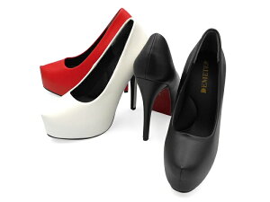 パンプス 黒 結婚式 ブラック レッドソール 超美脚 厚底 ピンヒール レディース 赤底 ハイヒール パーティ le-8001 靴
