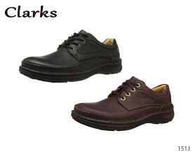 クラークス Clarks カジュアルシューズ ネイチャー スリー Nature III 151J ブラックレザー マホガニーレザー 正規品 メンズ