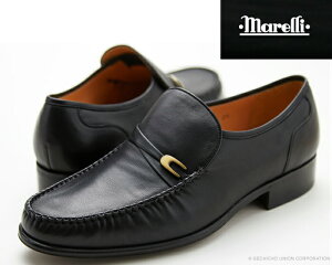 マレリー MARELLI 4220 ビジネスシューズ リフレッシュー オート フィット インソール 4E ブラック 黒 レザー 靴 メンズ