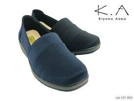 K.A Kiyomo Asmo レディース コンフォートシューズ 541-860 パンプス カジュアル ウォーキング スリッポン シンプル シューズ 靴